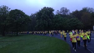 Runners in Dublin's Phoenix Park