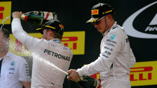 Lewis Hamilton still leads the F1 drivers standings by 20 points from Nico Rosberg