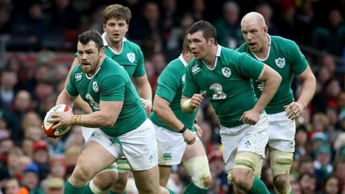Cian Healy will be champing at the bit to get back playing for Ireland