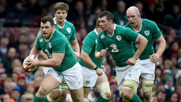 Cian Healy will be champing at the bit to get back playing for Ireland