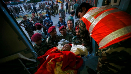 Hundreds of people were injured in the latest earthquake to hit Nepal