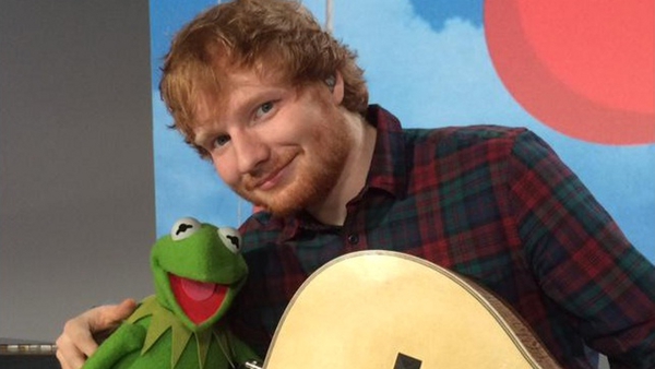 Ed 'the' Sheeran and Kermit the Frog