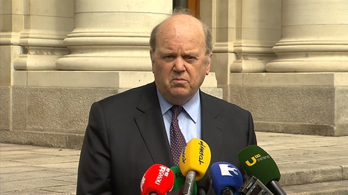 Speaking to the media today Minister Noonan said the banks have backed down in the face of sanctions
