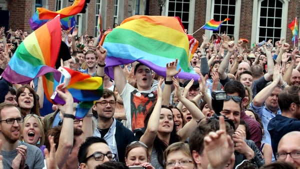 Ireland passed a referendum on same-sex marriage in May