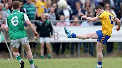 Roscommon's Ciaran Murtagh scores a point