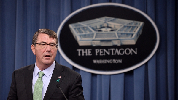 US Defense Secretary Ashton Carter said Beijing was 'out of step' with international norms with its behaviour in disputed waters