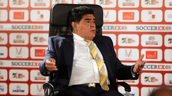Diego Maradona has launched a fierce attack on Sepp Blatter
