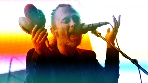 Radiohead (Thom Yorke, pictured) - The band are the first headliners to be announced for the Pyramid Stage and will top the bill on Friday June 23