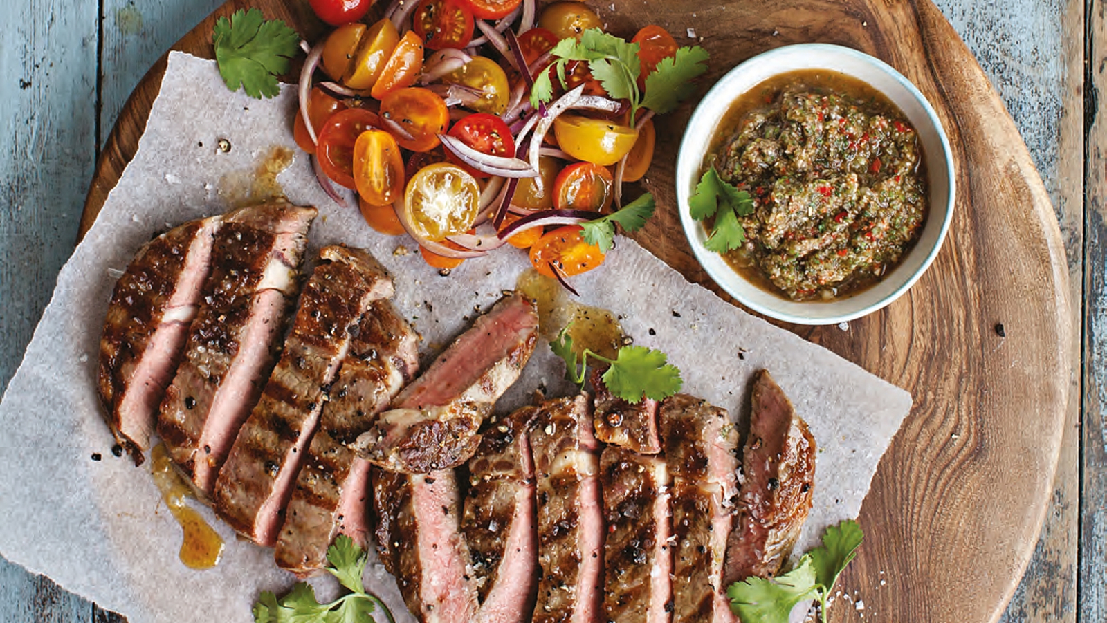 Neven Maguire's Ribeye Steak with Chimichurri