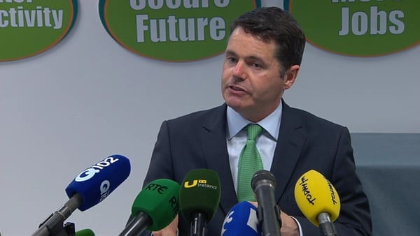 Paschal Donohoe said that after 'detailed consideration', it was agreed that the Government would support the proposal