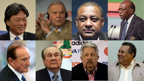 Nine current and former FIFA officials have been indicted