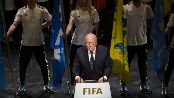 Sepp Blatter was speaking at the opening ceremony of the 65th FIFA Congress in Switzerland