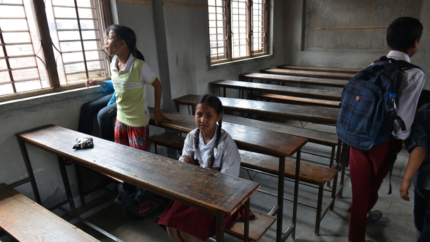 Schools Reopen In Nepal Following Earthquake