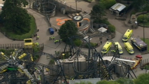 The Smiler is the world's first 14 loop rollercoaster
