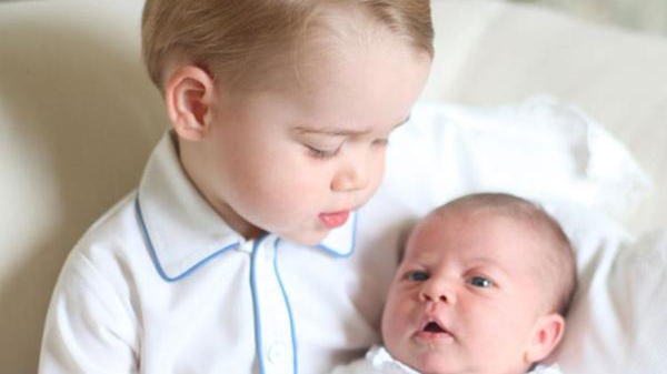 Princess Charlotte is the second child of Britain's Duke and Duchess of Cambridge