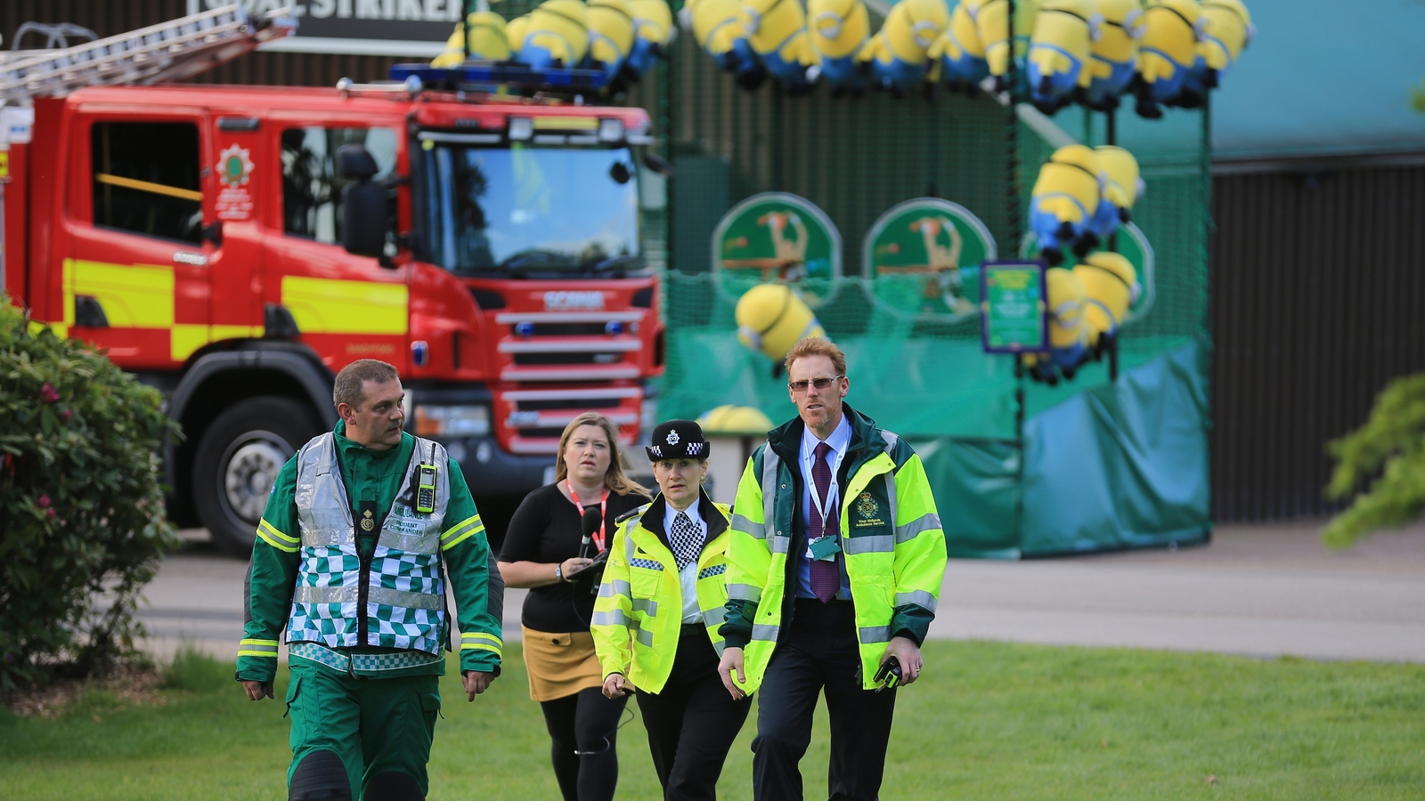 Teen has leg amputated after Alton Towers crash