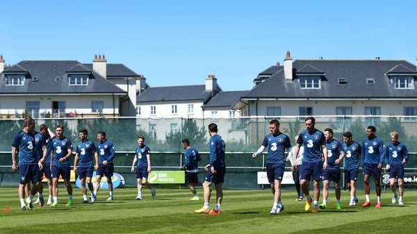 The Ireland squad have been based in Malahide this week
