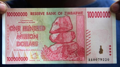 Zimbabwean dollar to be officially taken out of circulation