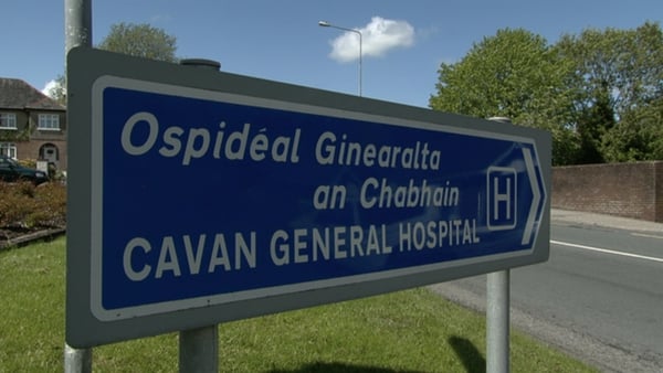 One of the new cases highlighted occurred in Cavan General Hospital