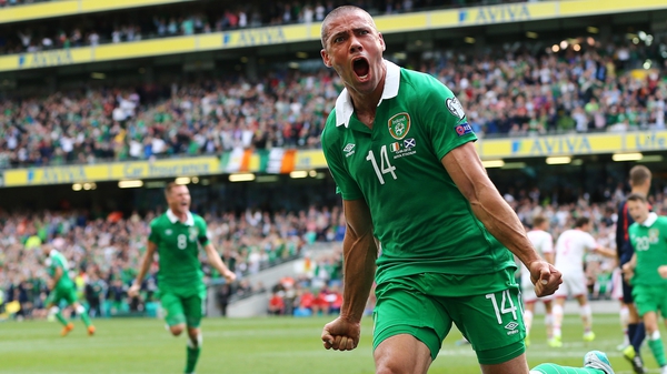 Jon Walters looks set to start for Ireland