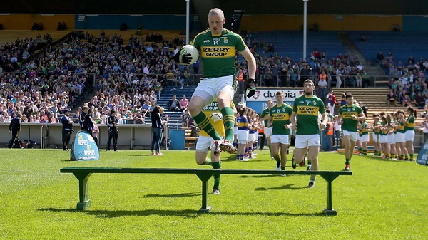 The Kerry captain will start Sunday's All-Ireland final on the bench