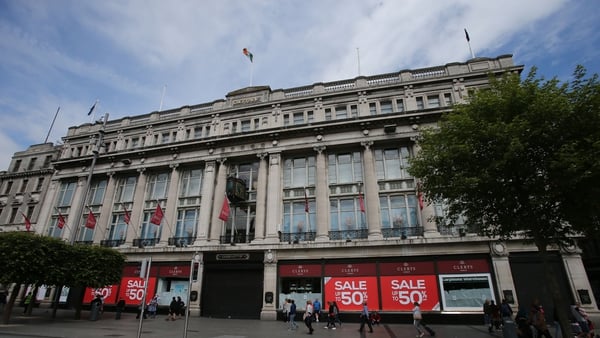 Clerys was put into liquidation over a week ago