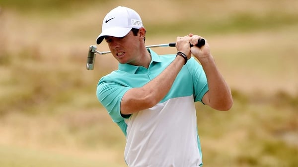 Rory McIlroy marked two birdies and four bogeys in his first round at Chambers Bay