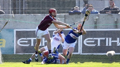 Joe Canning scores his goal, which helped him to a tally of 1-15
