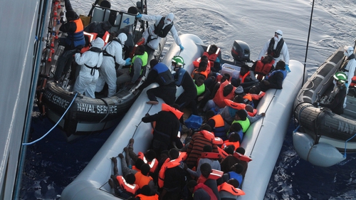 LÉ Eithne has rescued over 3,000 migrants