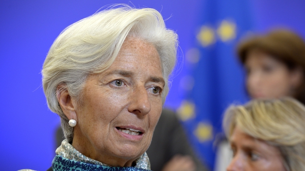 Christine Lagarde officially entered her nomination for a second term as IMF chief on January 22