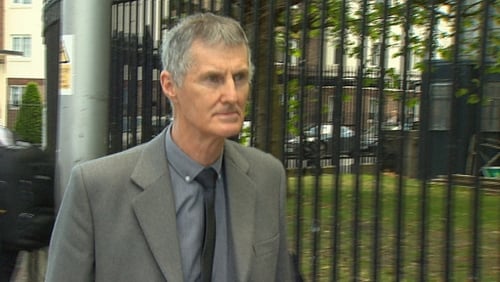 Richard Burke is continuing his cross-examination in his action for defamation against RTÉ