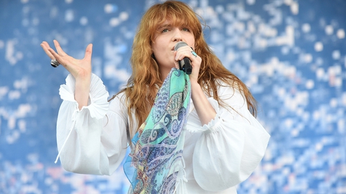 Florence Welch - Taking to the Glastonbury Pyramid stage tonight (June 26)