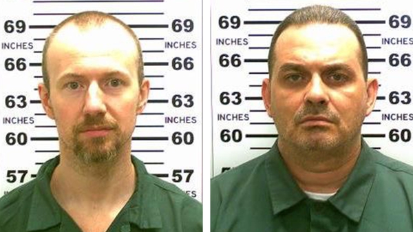 David Sweat (L) and Richard Matt (R) escaped from the maximum security Clinton Correctional Facility three weeks ago