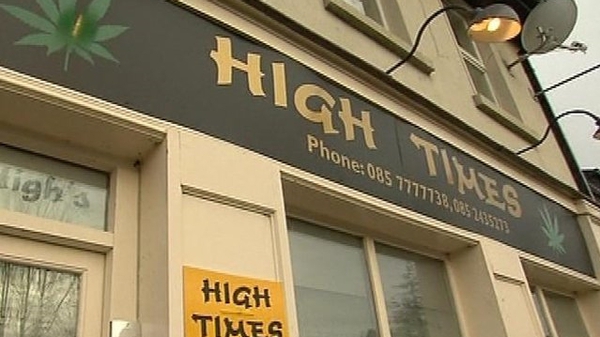 It follows the introduction of legislation to ban the sale and supply of 'head shop' drugs