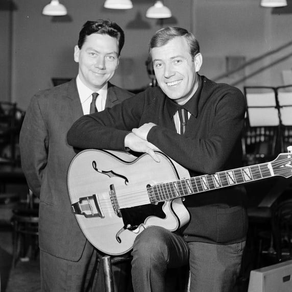 Val Doonican and very youthful Uncle Gaybo