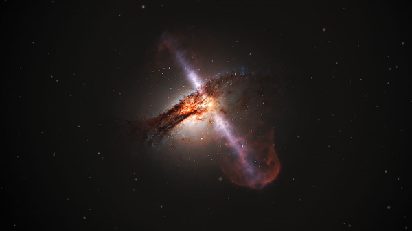 The study suggests there may be millions more supermassive black holes in the universe than previously thought (Pic: NASA/ESA)