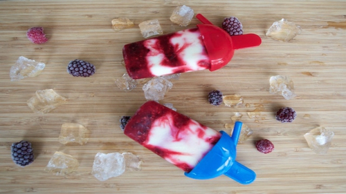 Siobhan Berry's Very Berry Yoghurt Pops