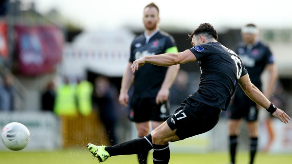 Richie Towell was on the mark twice for Dundalk