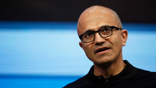 Microsoft chief executive Satya Nadella