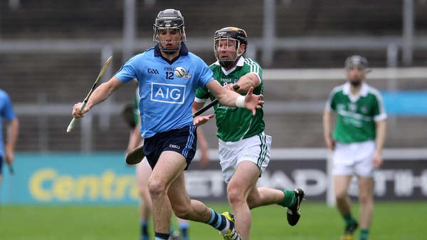 Danny Sutcliffe in action for Dublin against Limerick in the 2015 All-Ireland qualifiers