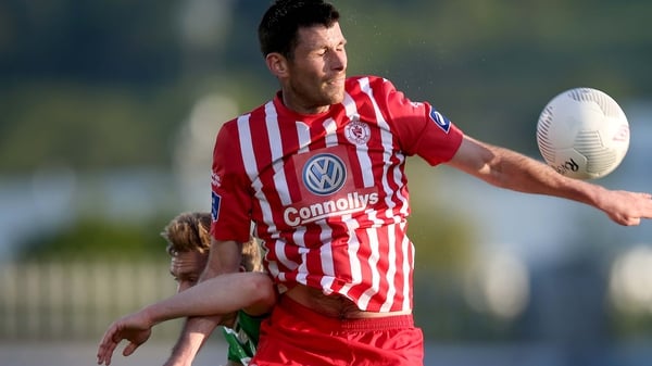 Dinny Corcoran bagged a brace for Sligo Rover in their win at St Colman's Park