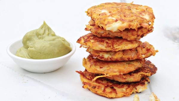 Neven Maguire's Sweet Potato Cakes with Feta