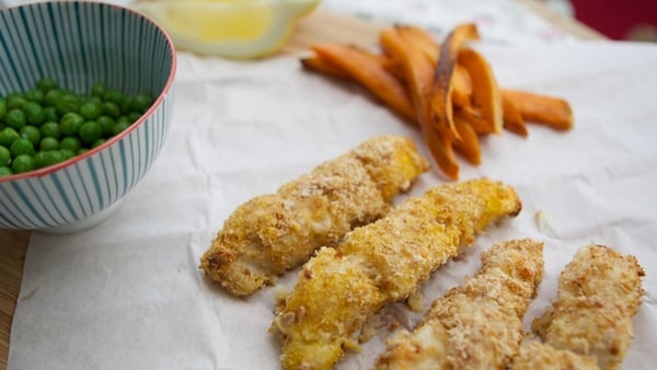 Siobhan Berry's Homemade Fish Fingers and Sweet Potato Fries