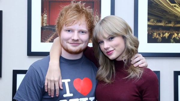 Ed Sheeran and Taylor Swift will compete for Video of the Year, with Swift's Bad Blood and Sheeran's Thinking Out Loud shortlisted