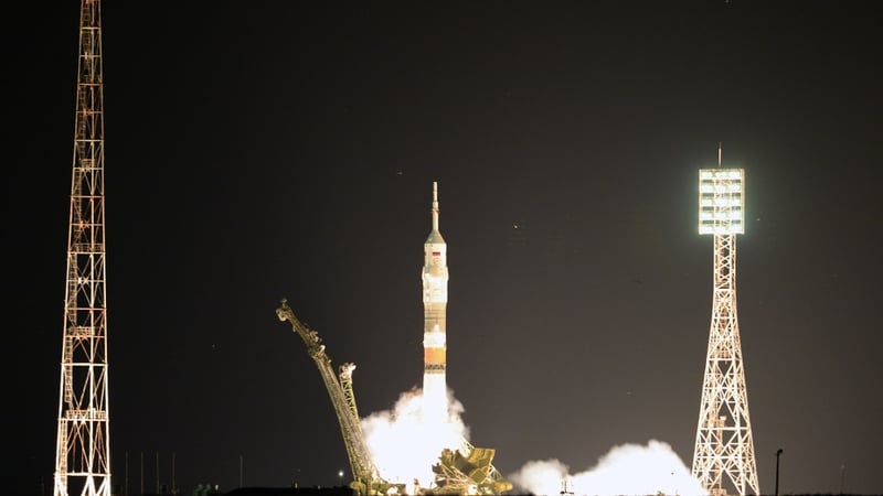 Soyuz Rocket Blasts Off With New Crew For ISS