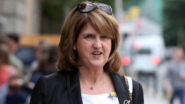 Joan Burton said the banking inquiry should be allowed to take its course