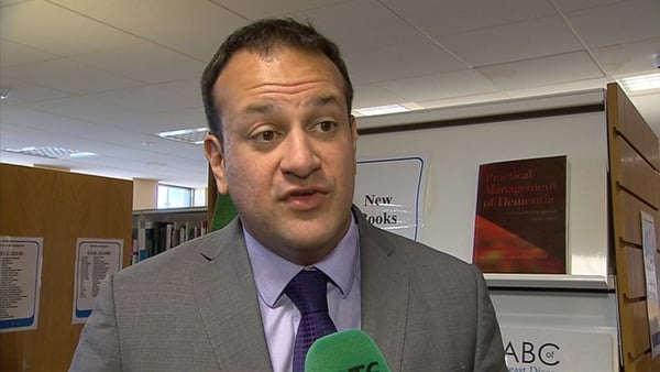 Minister for Health Leo Varadkar updated families on measures due to be implemented at the Midland Regional Hospital Portlaoise