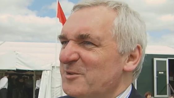 Bertie Ahern at the Galway Tent (2005)