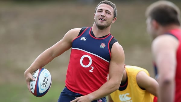 Sam Burgess is pushing for inclusion as one of England's four centres for the Rugby World Cup