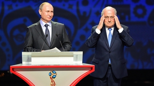 Sepp Blatter is adamant that the 2018 World Cup will go ahead as planned in Russia